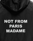 Drôle De Monsieur La Parka Slogan Black - Mens - Coats