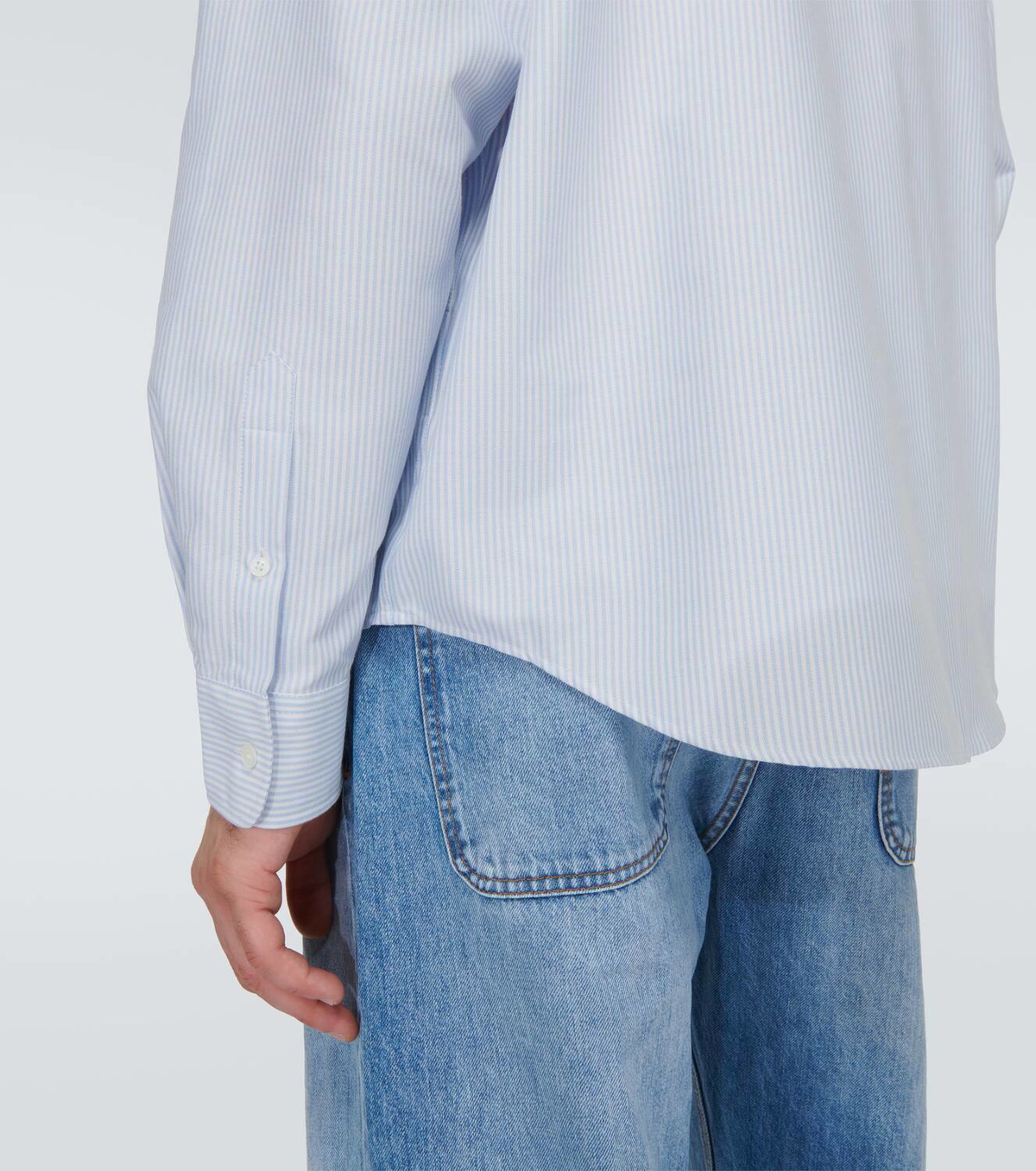 Ami Paris Printed cotton poplin shirt AMI