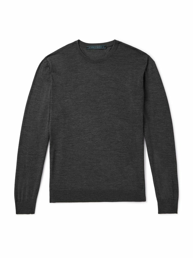 Photo: Kiton - Wool Sweater - Gray