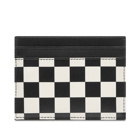 Saint Laurent Checkerboard Leather Card Holder