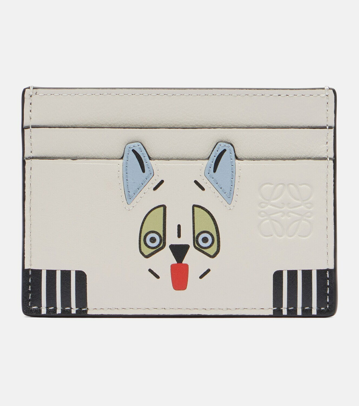 Loewe x Louis Wain Cats leather card holder