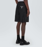 Prada Embellished Re-Nylon shorts