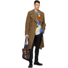 Dries Van Noten Brown Long Coat