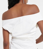 Magda Butrym Off-shoulder silk top