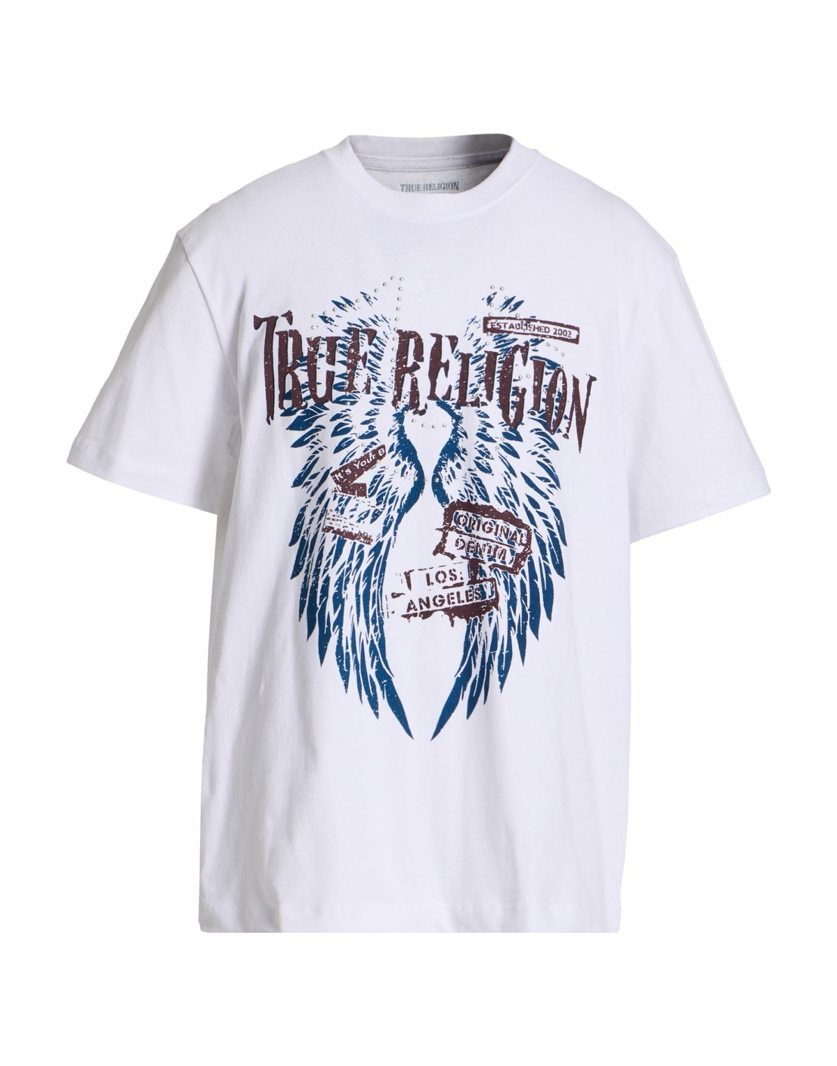 True Religion Mens T-shirt in White