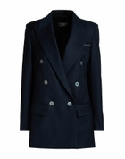 Peserico Womens Blazer in Midnight blue