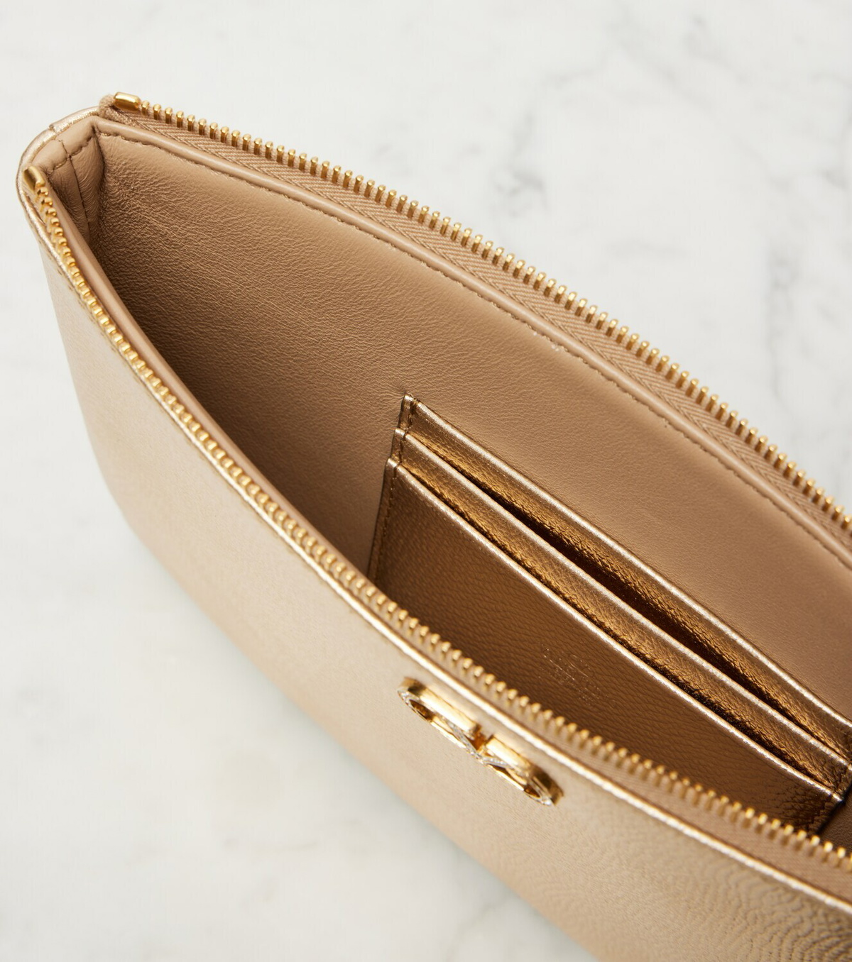 Valentino Garavani VLogo Signature Small embellished pouch