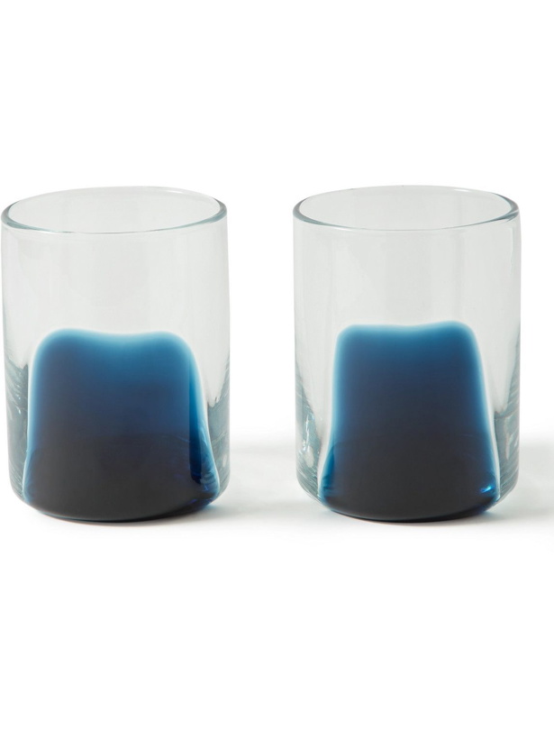 Photo: The Conran Shop - Wide Stripe Set of Two Tumblers