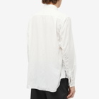 Comme des Garçons Homme Plus Men's Garment Treated Spun Shirt in White
