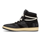 Rhude Black Rhecess Hi Sneakers