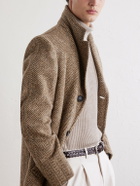 Massimo Alba - Mercury Herringbone Virgin Wool Coat - Neutrals