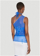 Sweet Nectar One Shoulder Top in Blue