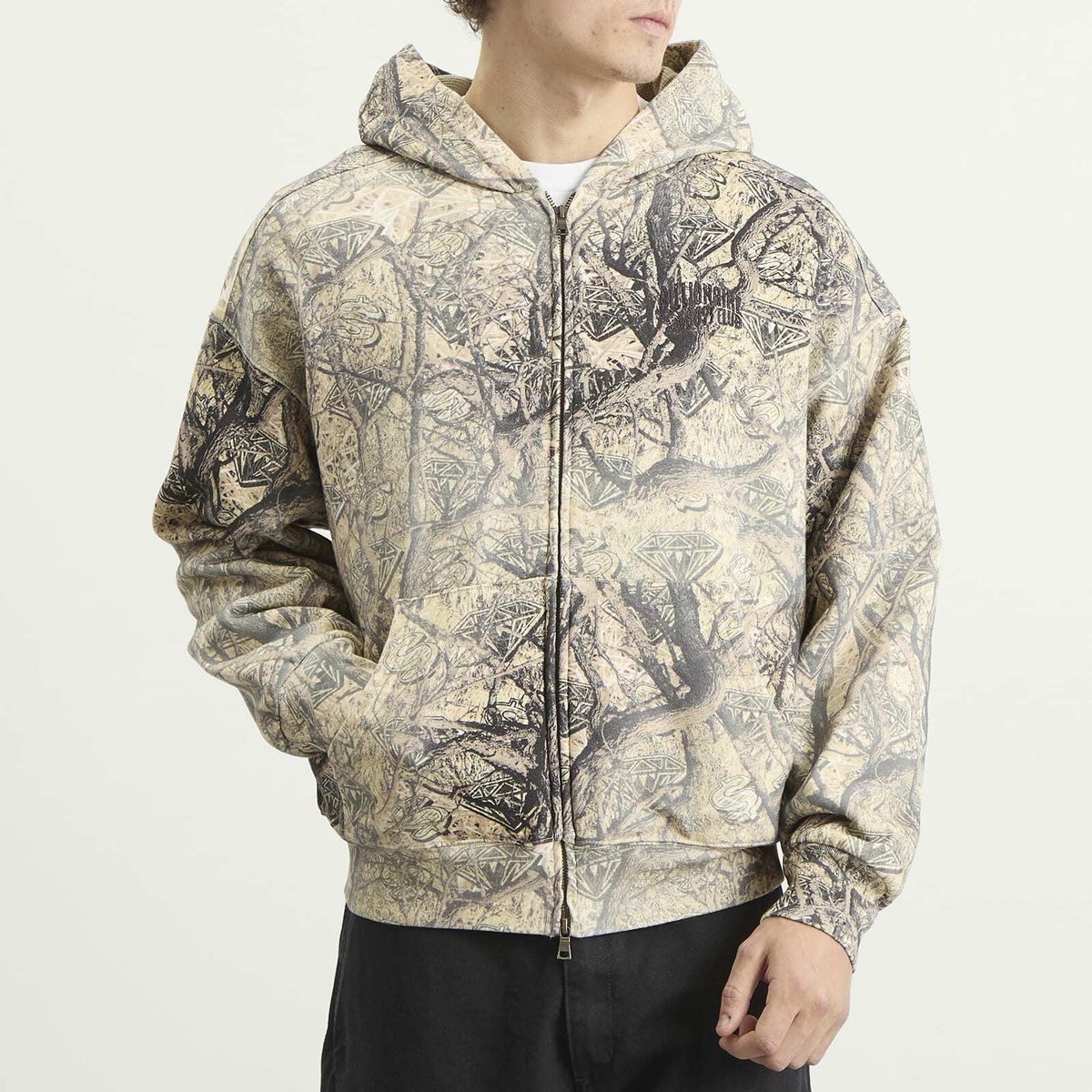 Billionaire Boys Club Men's Diamonds & Dollars Tree Oversized in Camo