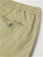 Barena - Rambagio Tapered Cotton-Blend Trousers - Green