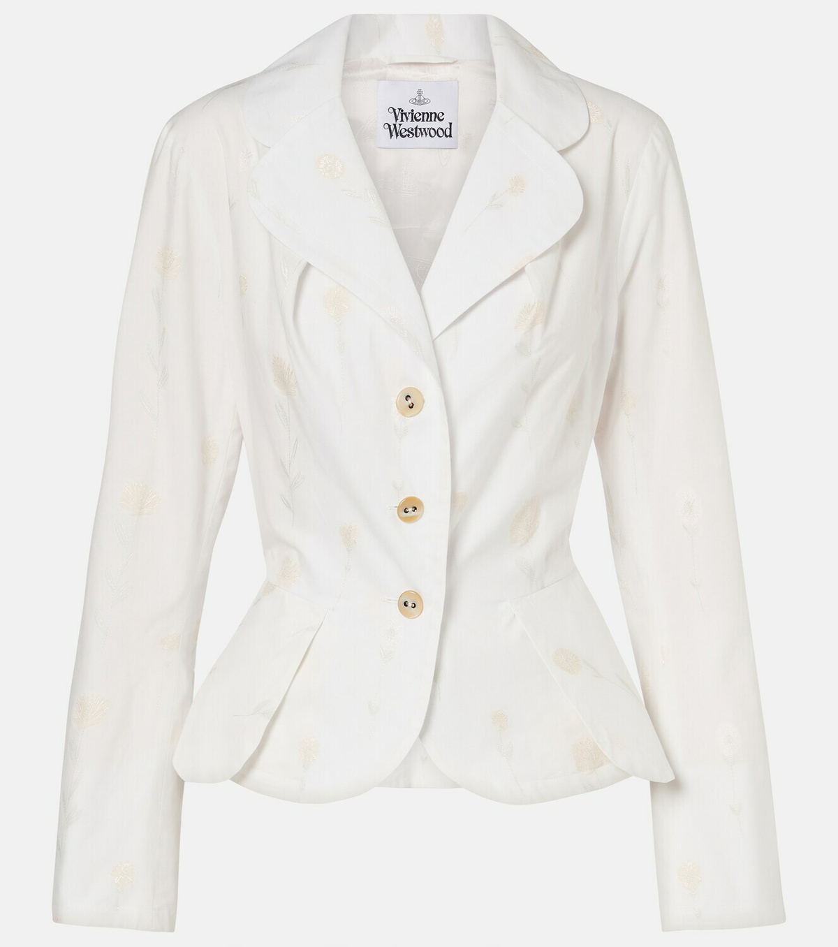 Vivienne Westwood Bettina floral cotton-blend blazer