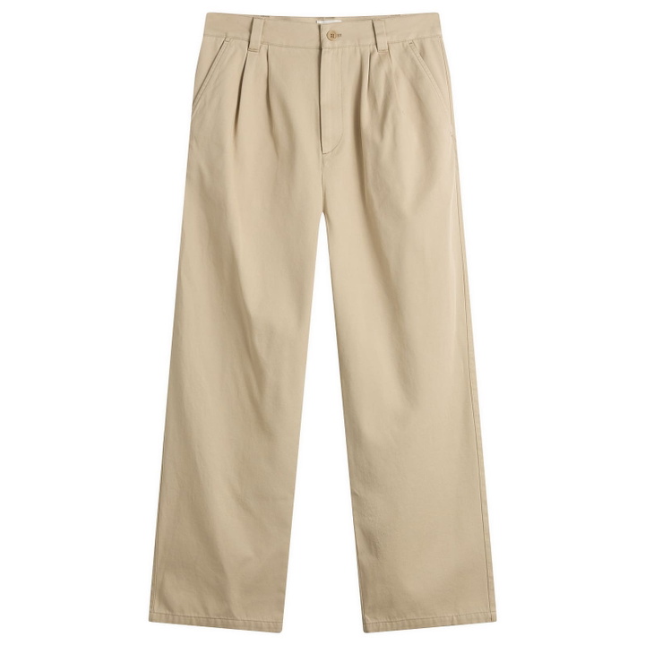 Photo: A.P.C. Men's Ricky Double Pleat Chinos in Beige