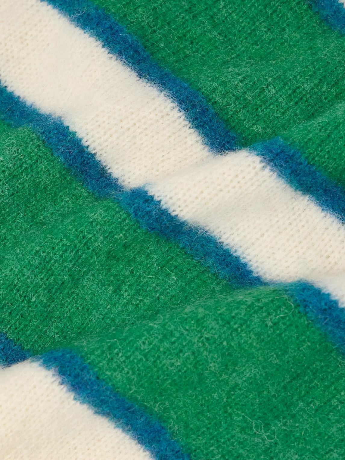 Howlin' - Absolute Belter Striped Wool Sweater - Green