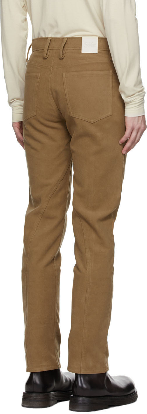 Séfr Beige Bonanza Trousers Séfr