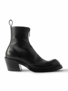 McQueen - Sparrow Leather Ankle Boots - Black