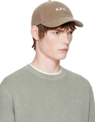 A.P.C. Brown Charlie Baseball Cap