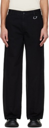 HELIOT EMIL Black Basalt Jeans