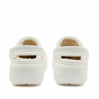 Crocs Women's Classic Platform Lined Clog in White