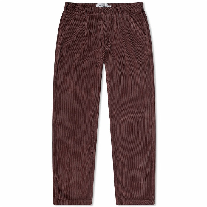 Photo: General Admission Men's Midtown Cord Pleated Pant in Brown