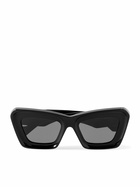 LOEWE - Anagram Oversized Cat-Eye Acetate Sunglasses