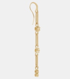 Jade Trau Pia Small 18kt drop earrings with diamonds