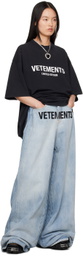 VETEMENTS Black 'Limited Edition' T-Shirt