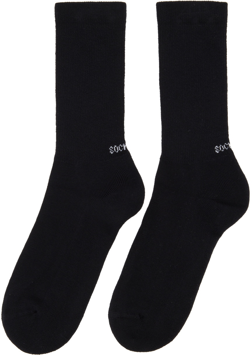SOCKSSS Two-Pack White & Black Socks