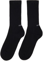 SOCKSSS Two-Pack White & Black Socks