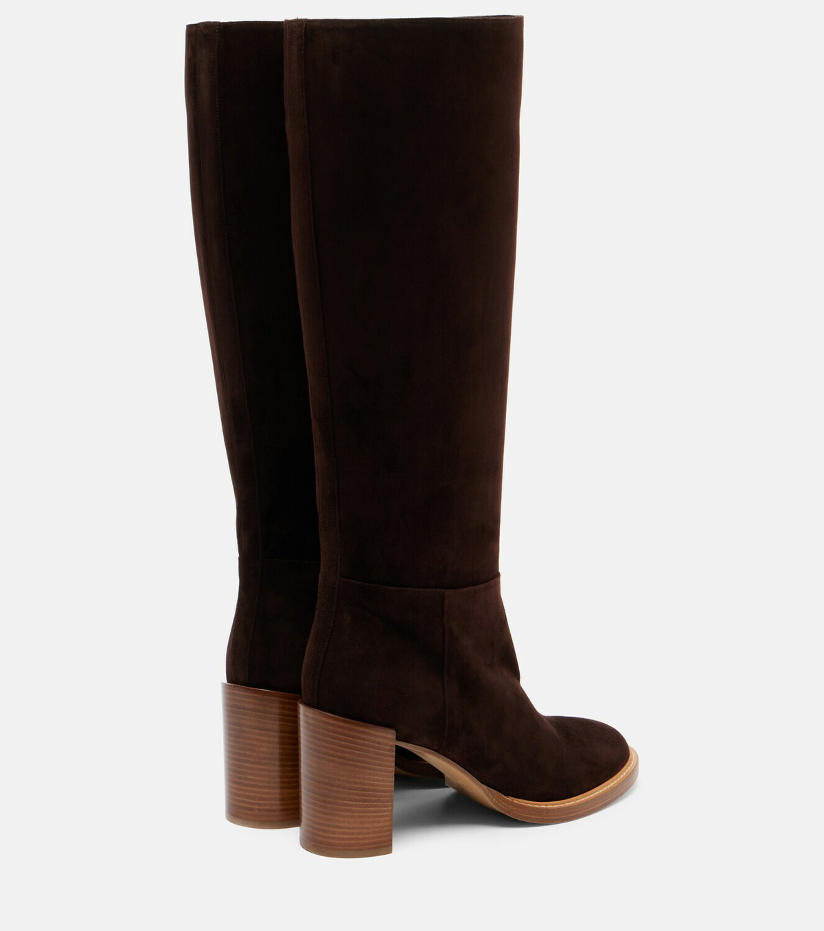 Gabriela Hearst Bocca suede knee-high boots
