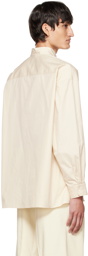 LEMAIRE Beige Twisted Shirt