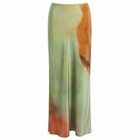 SIR. Women's Calle Midi Skirt in Acquerello Print
