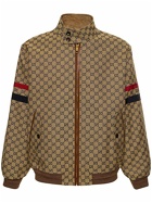 GUCCI - Gg Canvas Bomber Jacket