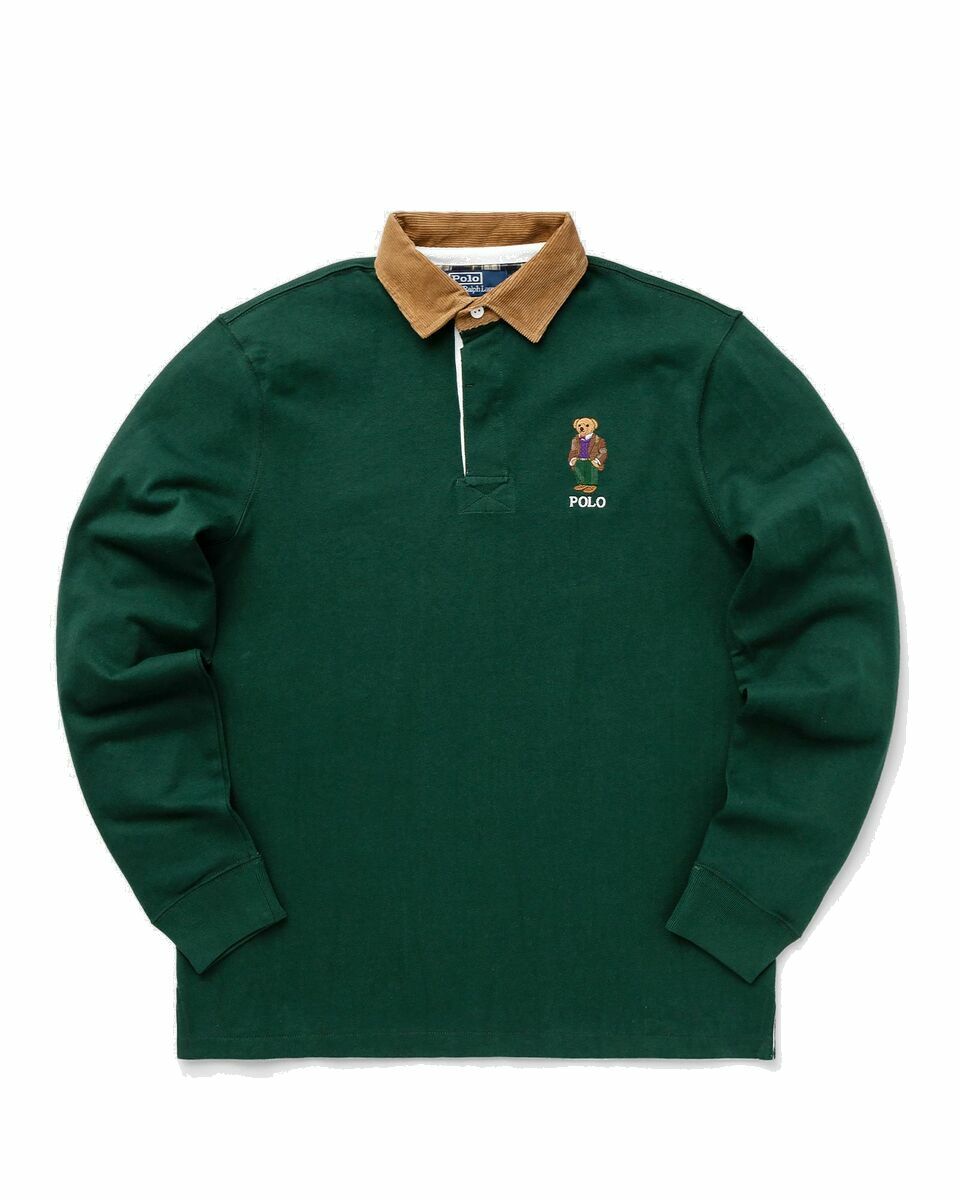 Photo: Polo Ralph Lauren L/S Rugby Green - Mens - Polos