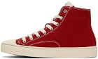 Vivienne Westwood Red Plimsoll Sneakers