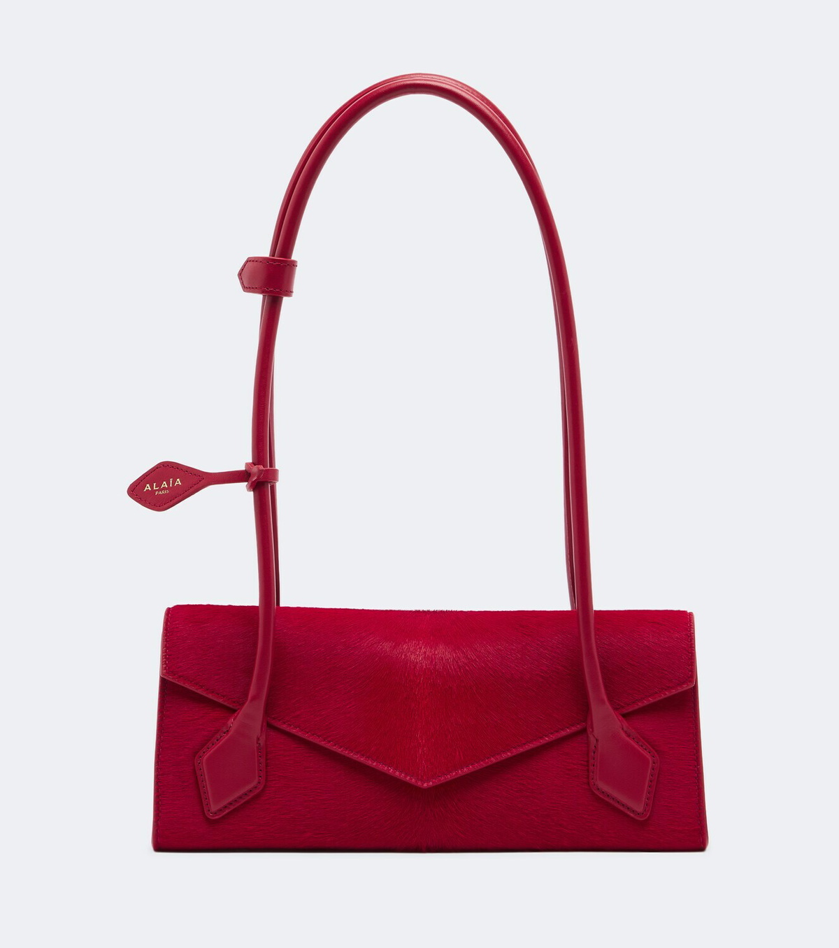 Alaïa Le Teckel Small calf hair shoulder bag
