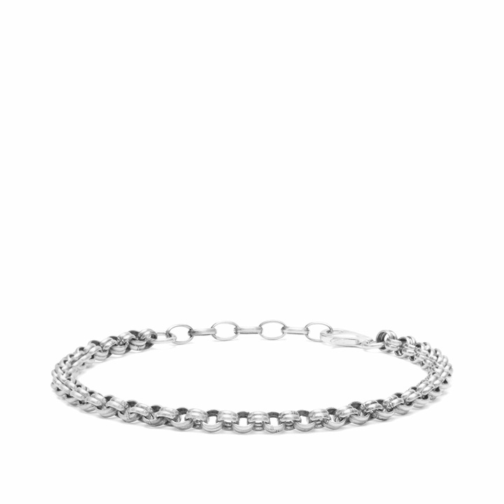 Photo: Serge DeNimes Men's Maille Bracelet in Silver 