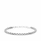 Serge DeNimes Men's Maille Bracelet in Silver 