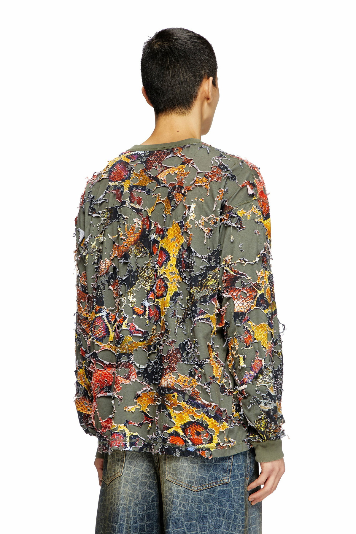 archive diesel print long sleeve ロンᎢ Diesel - Long Sleeve Print T-shirt | HBX - Globally Curated