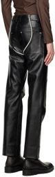 GmbH Black Lata Leather Pants