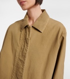 The Row Baeza cotton jacket