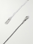 Paul Smith - Silver- and Gunmetal-Tone Necklace