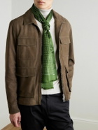 TOM FORD - Polka-Dot Silk-Satin Scarf