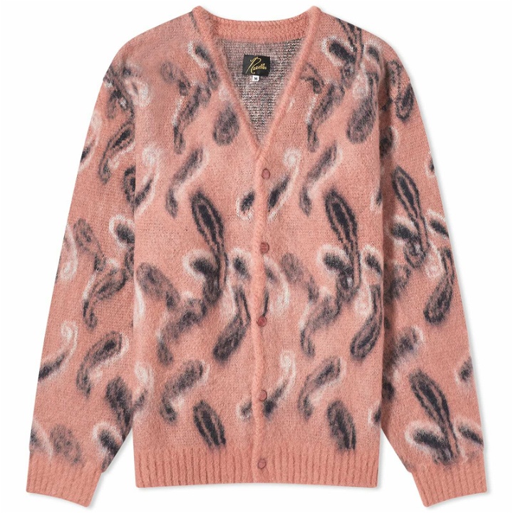 Photo: Needles Paisley Mohair Cardigan in Pink