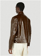 Our Legacy - Demon Leather Jacket in Brown