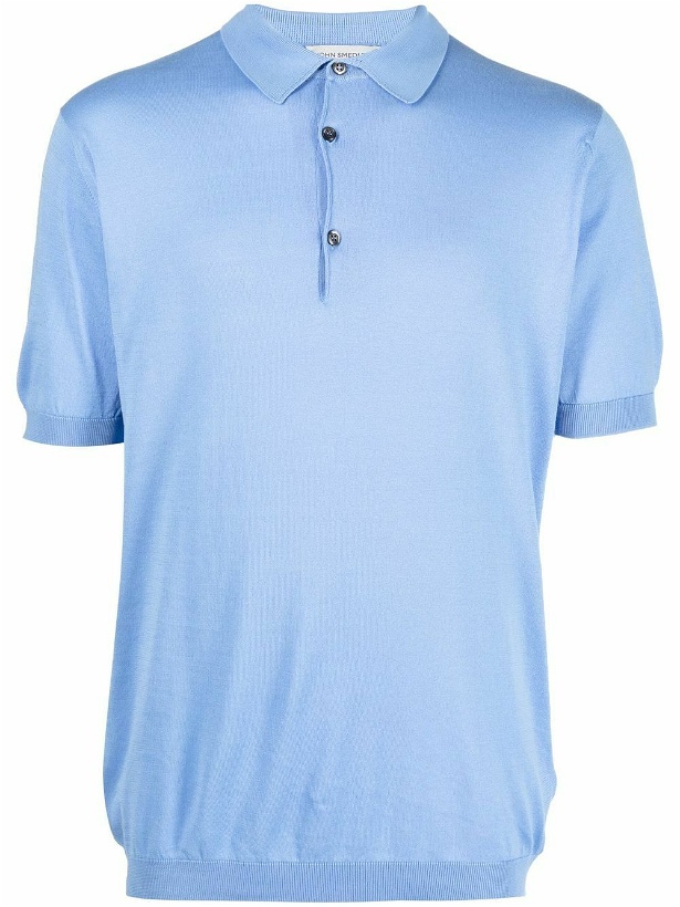 Photo: JOHN SMEDLEY - Polo Shirt With Logo