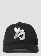 Y-3 - Logo Embroidery Baseball Cap in Black